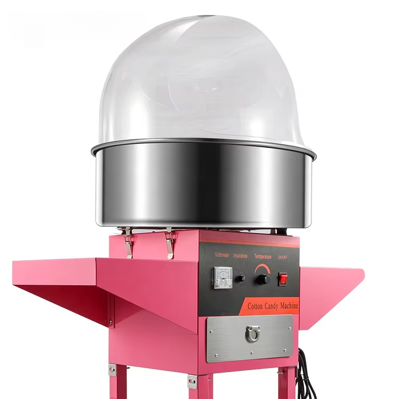 Commercial Cotton Candy Cart - Macchina per fare zucchero filato portatile