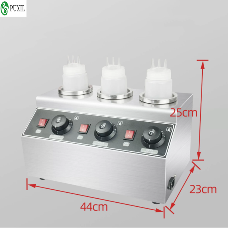 Commercial Nacho Cheese Warmer Dispenser - Scalda-salse elettrico commerciale 110/220V per nachos