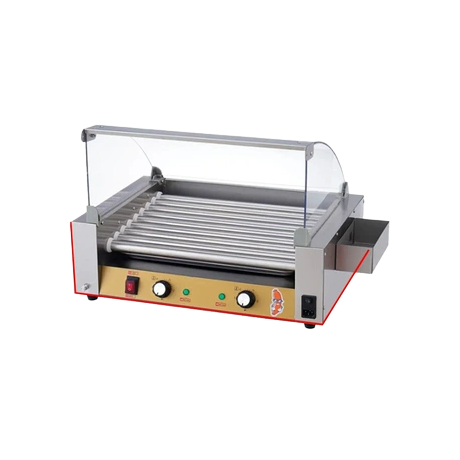 Hot Dog Roller Grill Commercial - Macchine Commerciali per Snack con 5,