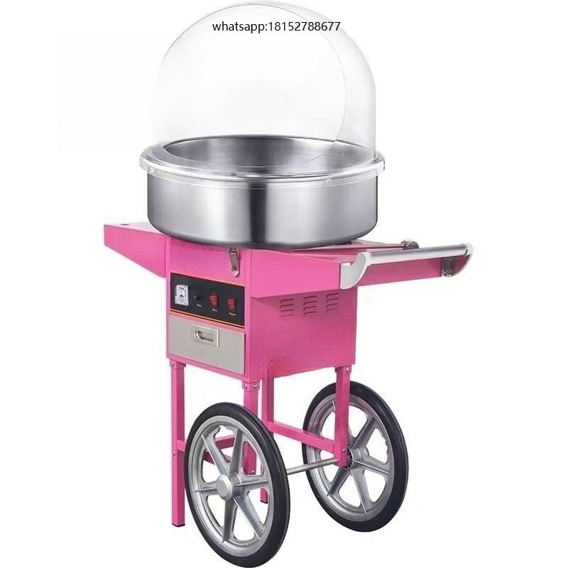 Commercial Cotton Candy Cart - Macchina per Zucchero Filato per Uso