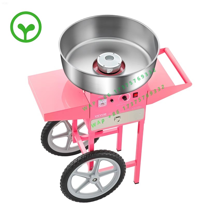 Commercial Cotton Candy Cart - 【Premium】SucceBuy Macchina Elettrica per Zucchero Filato