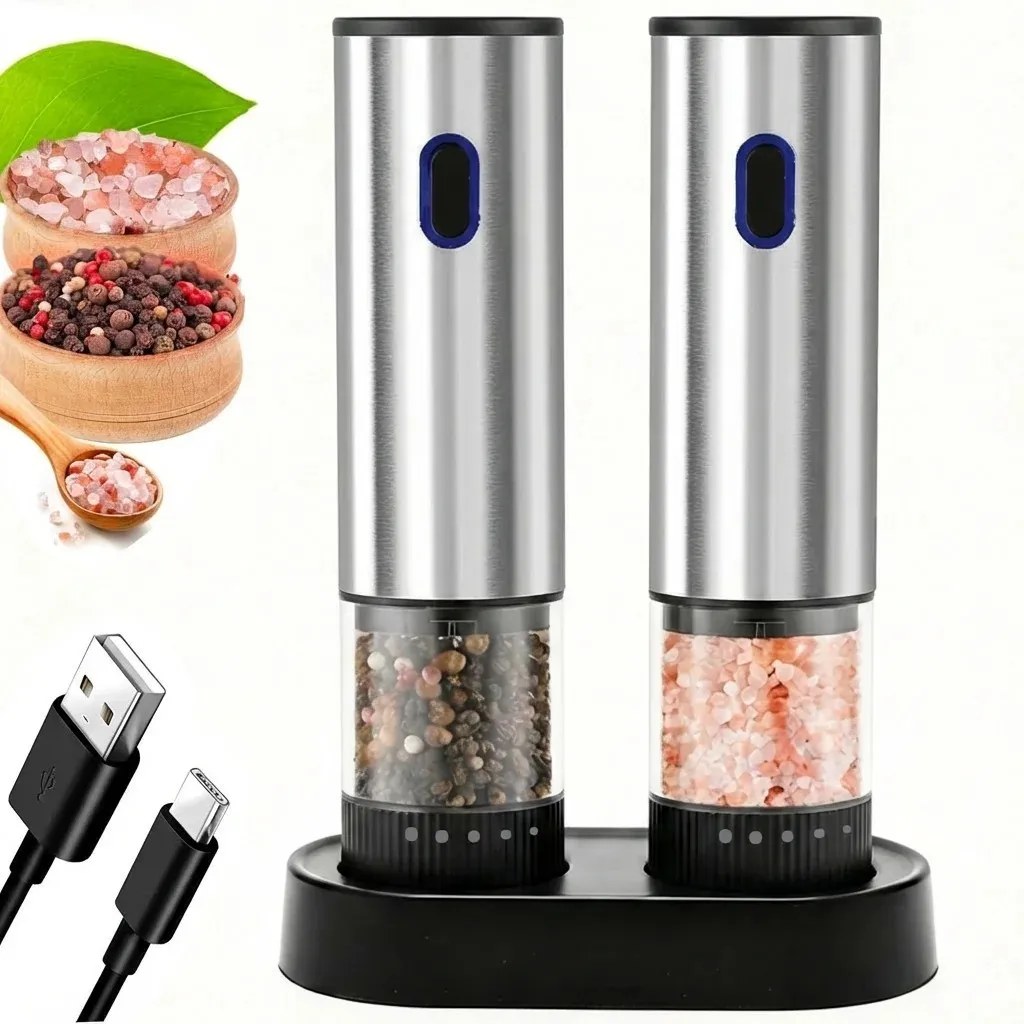 Popcorn Seasoning Salt Butter - 1 pz/2 pz Macinino Elettrico per