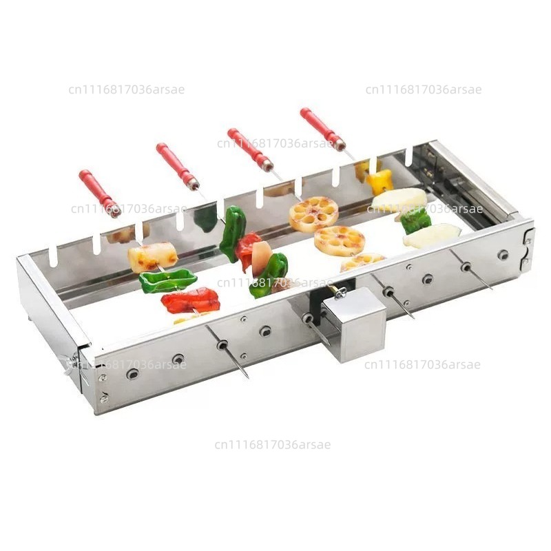 Hot Dog Roller Grill Commercial - Griglia Commerciale per Barbecue con Spiedini