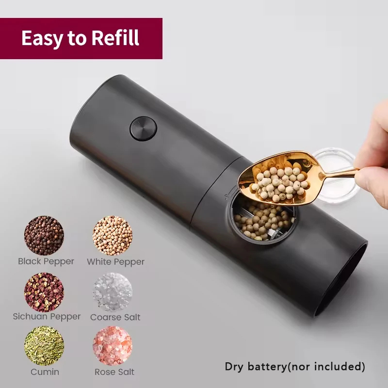 Popcorn Seasoning Salt Butter - Set macina sale e pepe elettrico