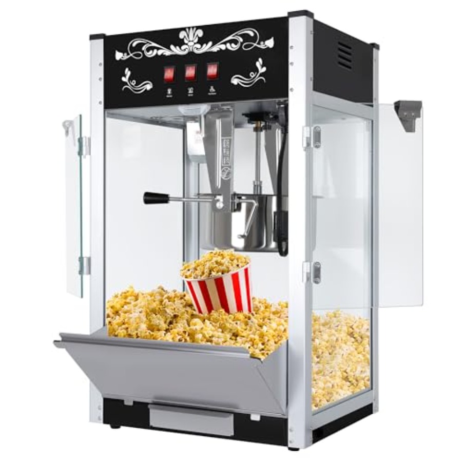 Commercial Popcorn Maker 16Oz - Macchina per popcorn commerciale da tavolo