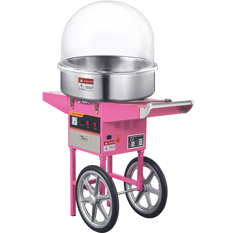 Commercial Cotton Candy Cart - Macchina per Zucchero Filato Commerciale Standard