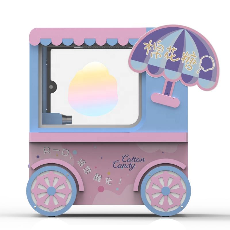 Commercial Cotton Candy Cart - Macchina Commerciale Automatica per Zucchero Filato
