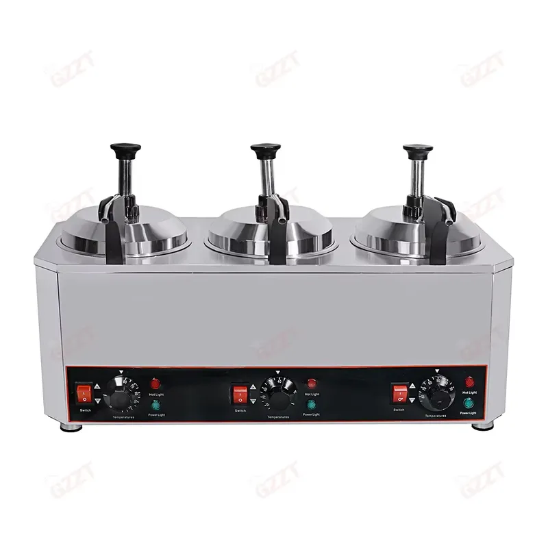 Commercial Nacho Cheese Warmer Dispenser - Scaldasalsa Elettrico Commerciale in Acciaio Inox