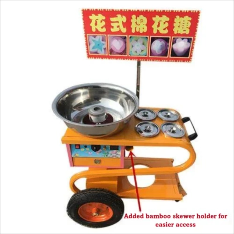Carrello mobile commerciale in - Commercial Cotton Candy Cart recensione e prezzo