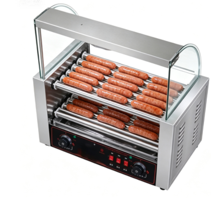 Macchina Commerciale per la Co - Hot Dog Roller Grill Commercial recensione e prezzo