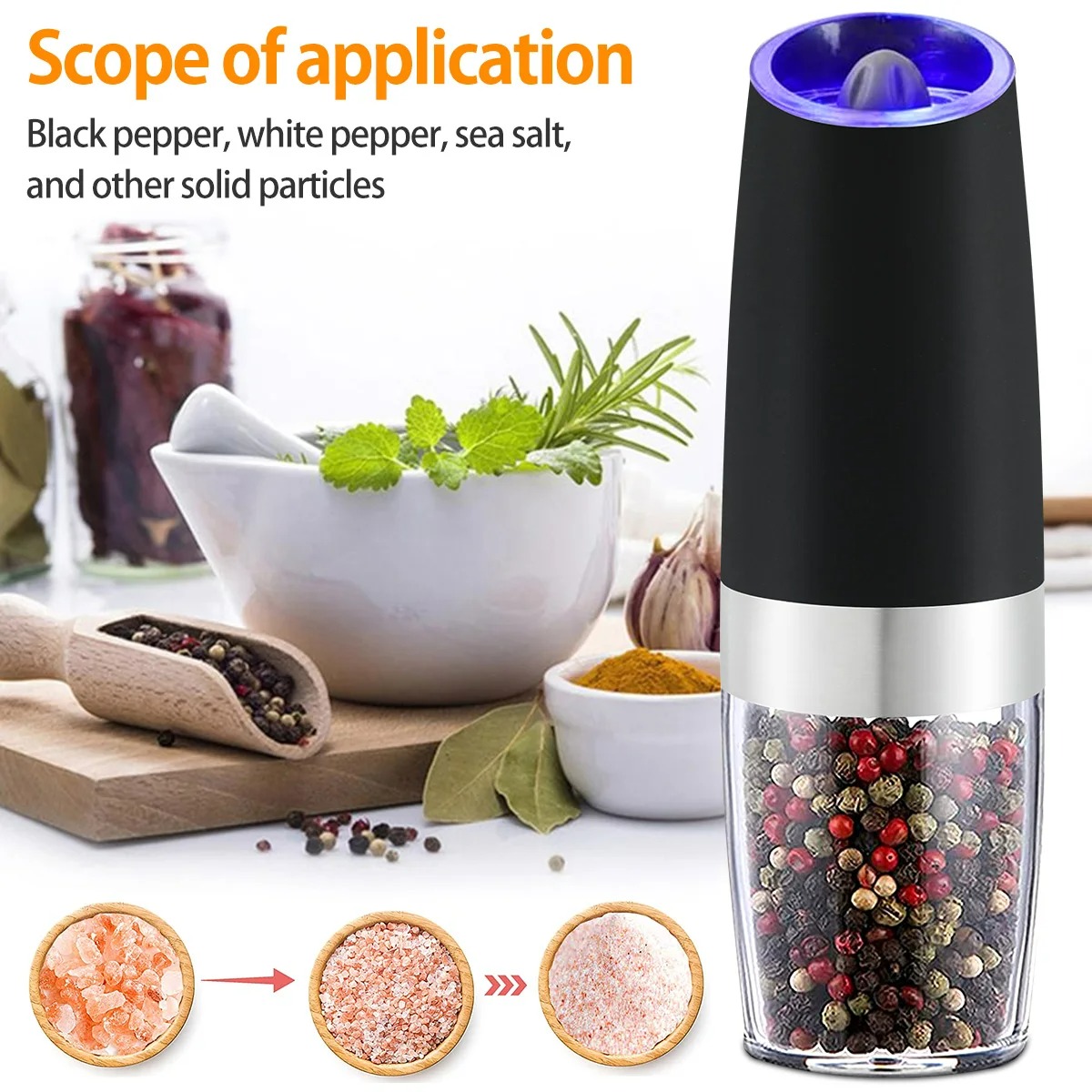Macinapepe elettrico Agitatore - Popcorn Seasoning Salt Butter recensione e prezzo