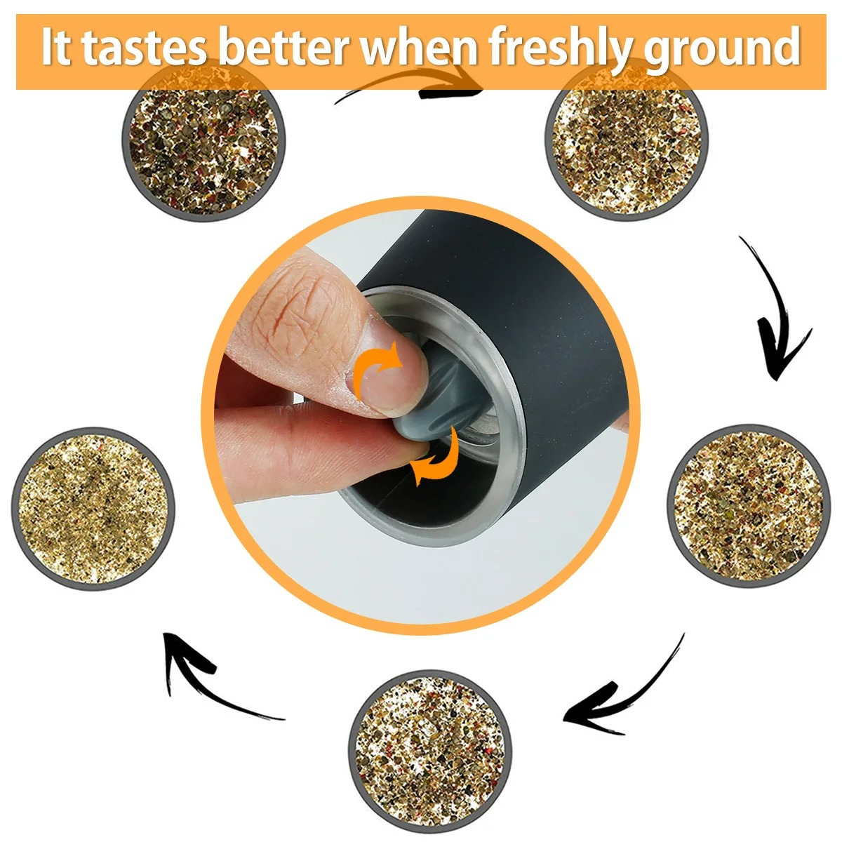 Macinapepe elettrico Agitatore - Popcorn Seasoning Salt Butter recensione e prezzo