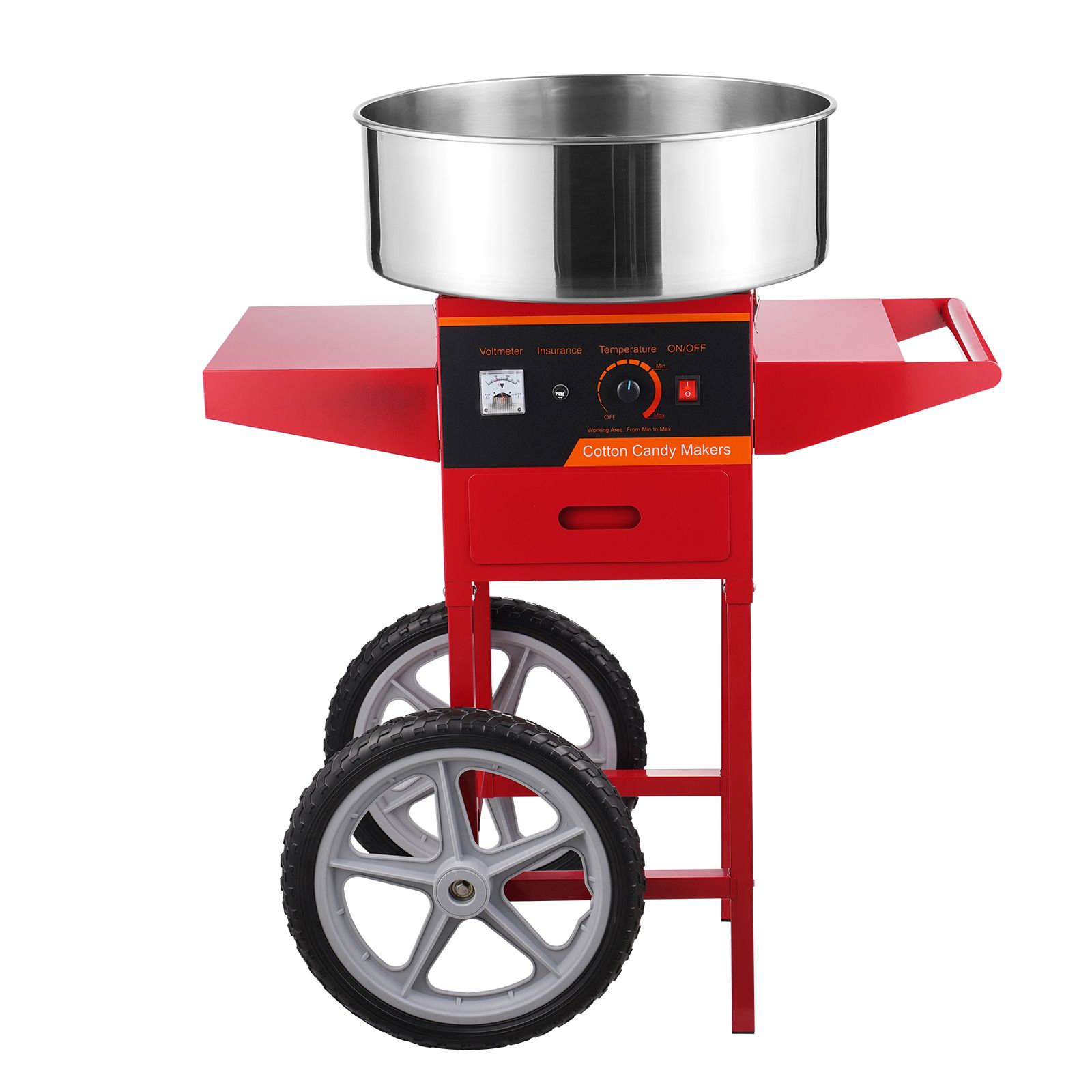 Macchina Elettrica per Zuccher - Commercial Cotton Candy Cart recensione e prezzo