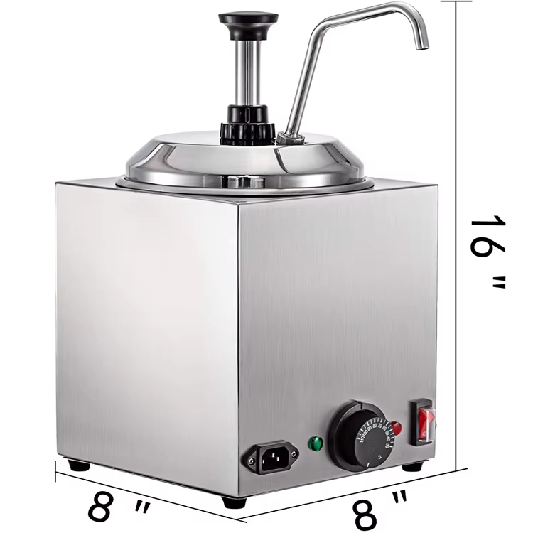 Macchina per Sciogliere Ciocco - Commercial Nacho Cheese Warmer Dispenser recensione e prezzo