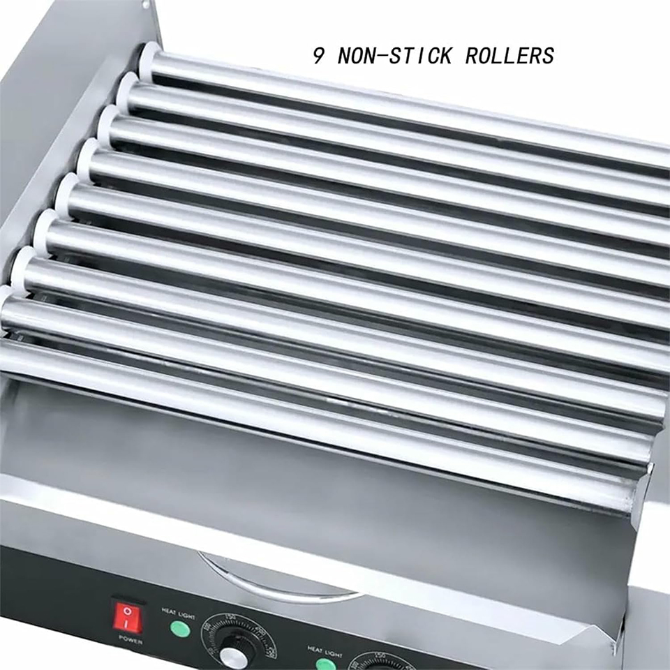 HHD09A Griglia a Rulli per Hot - Hot Dog Roller Grill Commercial recensione e prezzo
