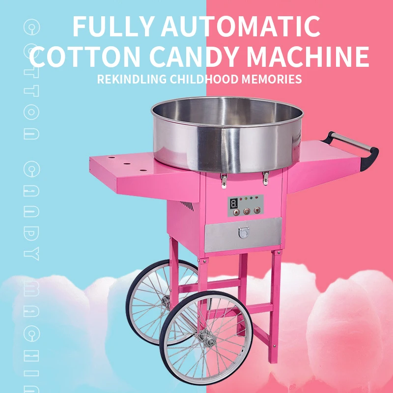 Macchina per zucchero filato e - Commercial Cotton Candy Cart recensione e prezzo