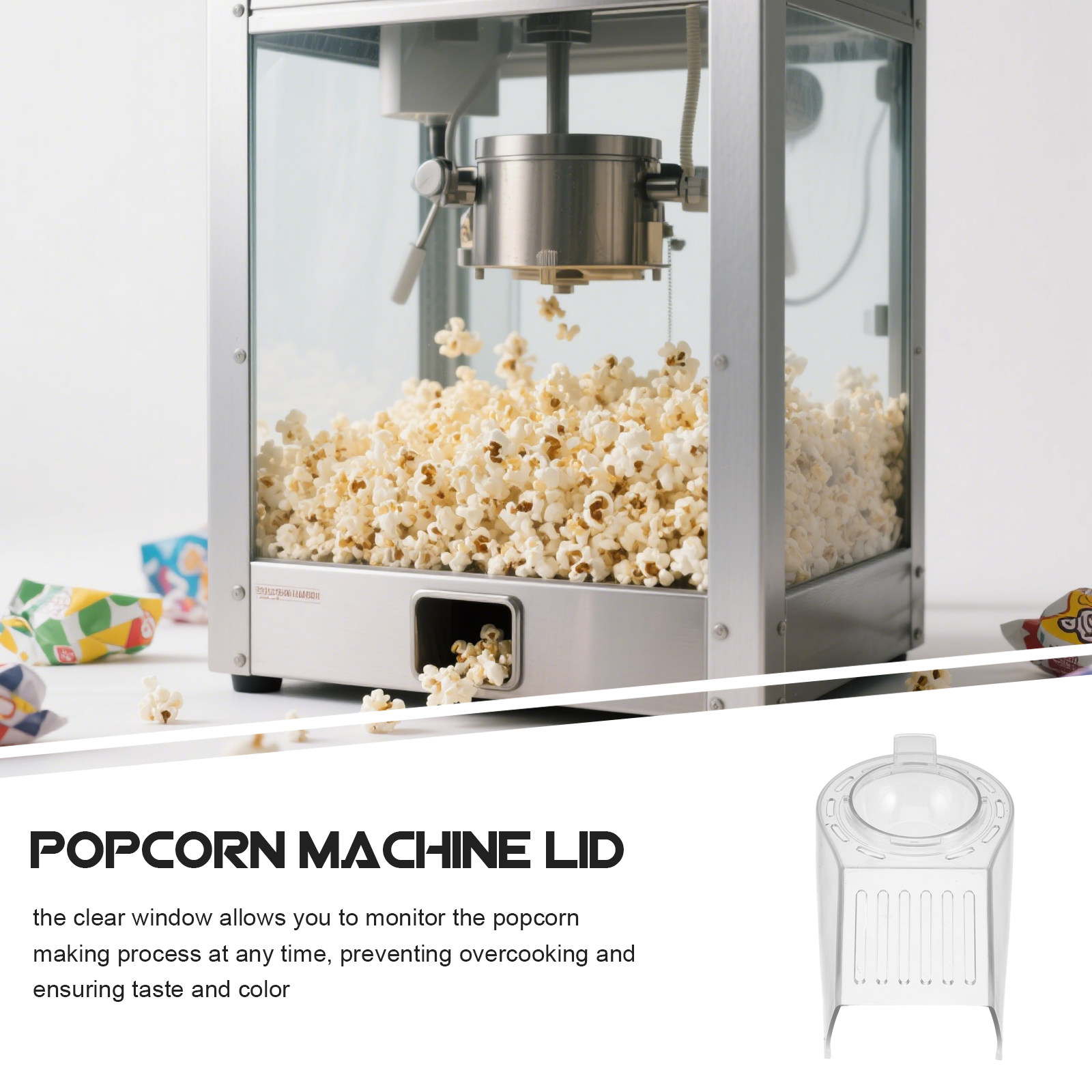 Coperchio per Macchina Popcorn - Popcorn Machine Kettle Replacement recensione e prezzo