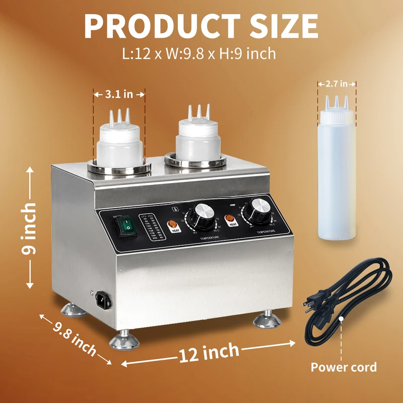 Dispenser Elettrico Commercial - Commercial Nacho Cheese Warmer Dispenser recensione e prezzo
