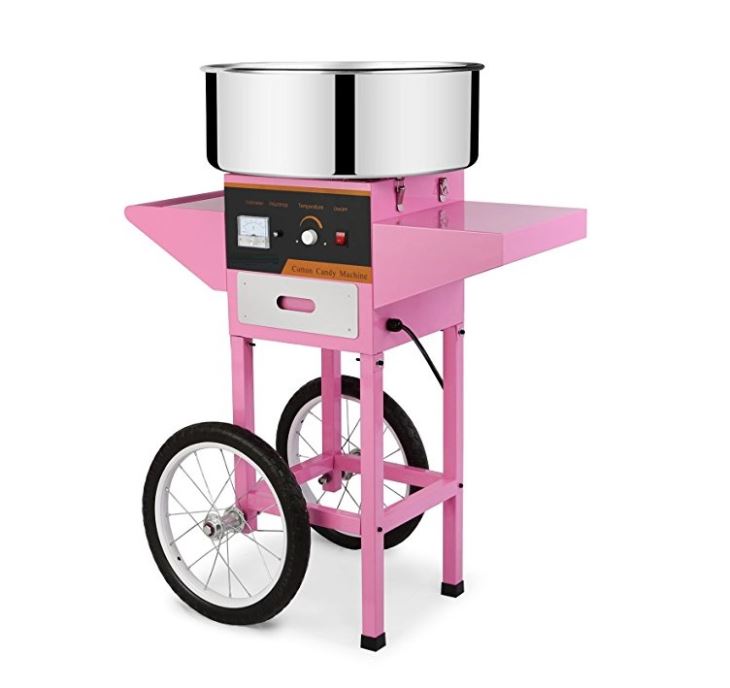 Macchina per Zucchero Filato C - Commercial Cotton Candy Cart recensione e prezzo