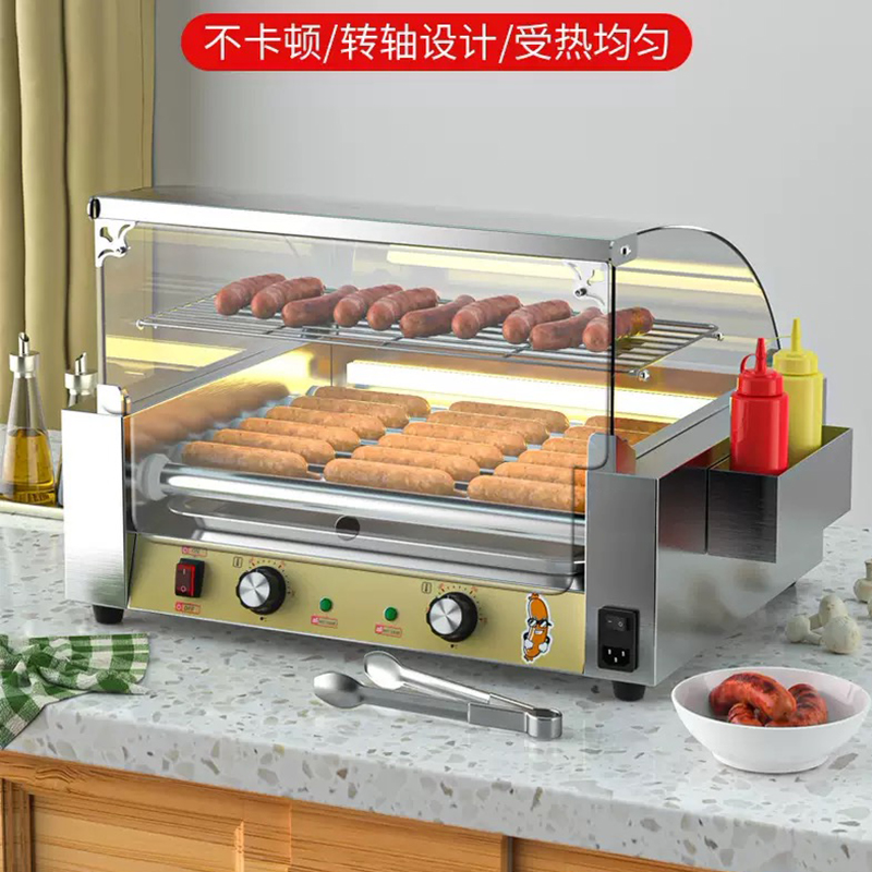 Macchina per griglia elettrica - Hot Dog Roller Grill Commercial recensione e prezzo