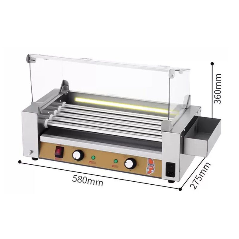 Macchina per griglia elettrica - Hot Dog Roller Grill Commercial recensione e prezzo