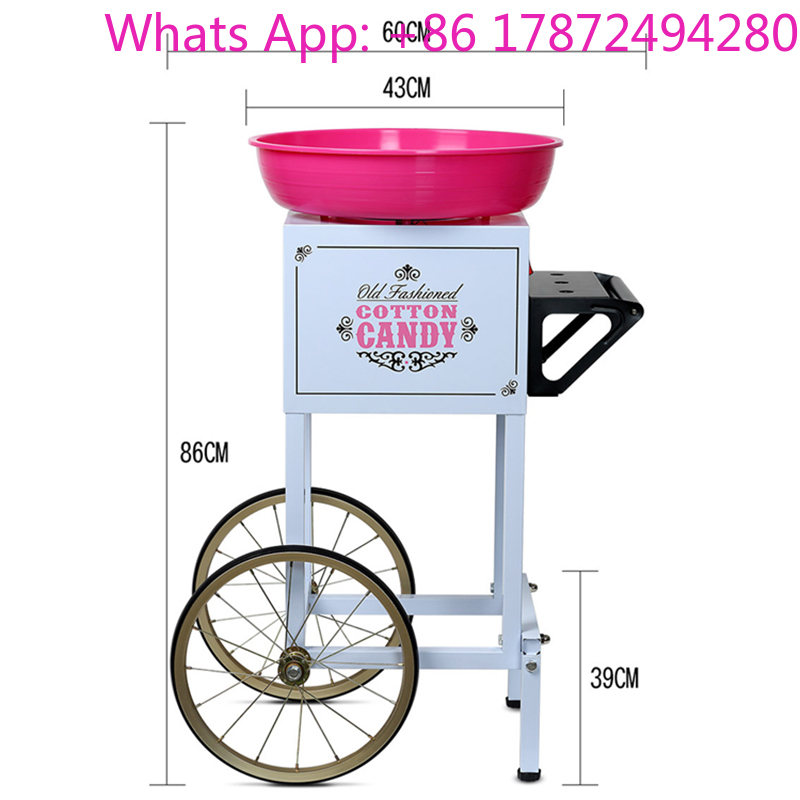 Macchina per Zucchero Filato C - Commercial Cotton Candy Cart recensione e prezzo