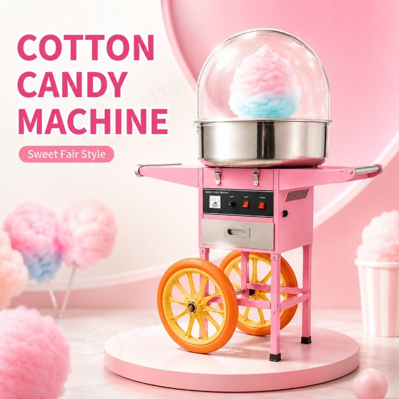 Carrello Mobile per Zucchero F - Commercial Cotton Candy Cart recensione e prezzo