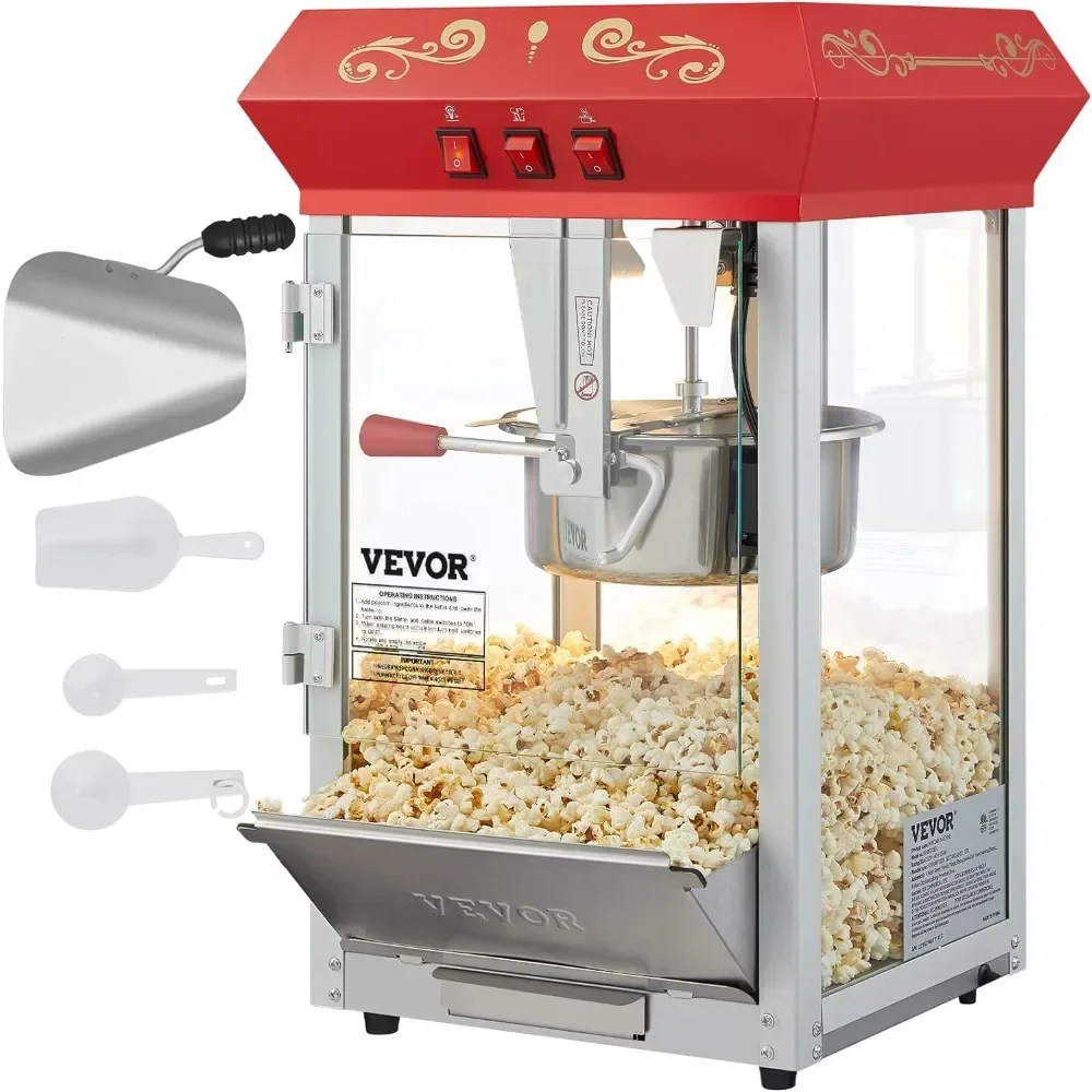 Macchina per Popcorn Commercia - Commercial Popcorn Machine 8Oz Kettle recensione e prezzo